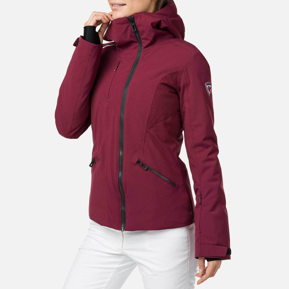 Burgundy ski jacket hotsell