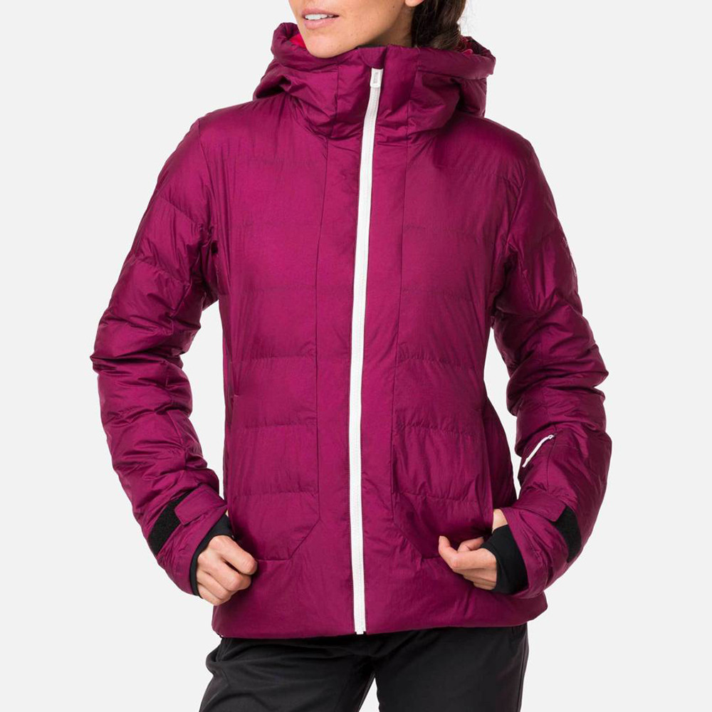 VESTE DE SKI W PORTANCE DOWN JKT DARK PLUM