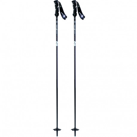 SKI POLES POWER CARBON BLACK