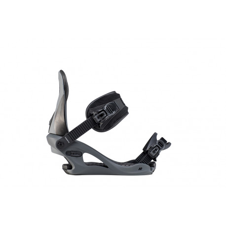 SNOWBOARD BINDINGS CASSETTE CHARCOAL