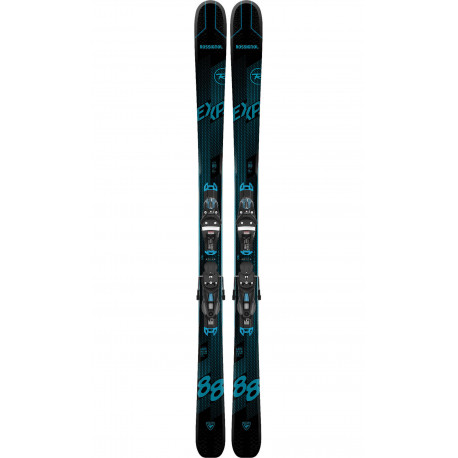 SKI EXPERIENCE 88 TI BASALT + FIXATIONS SPX 12 KONECT B90 BK/BLUE SKI EXPERIENCE 88 TI BASALT + FIXATIONS SPX 12 KONECT B90 BK/BLUE