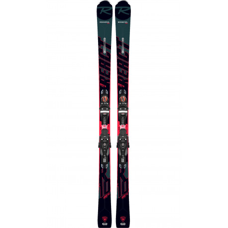 SKI REACT R10 TI + FIXATIONS SPX 12 KONECT GW B80 BK/RED SKI REACT R10 TI + FIXATIONS SPX 12 KONECT GW B80 BK/RED