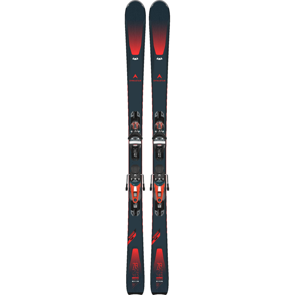 SKI SPEEDZONE 4X4 78 PRO + BINDINGS  NX 12 KONECT GW B80 PETROL/RED