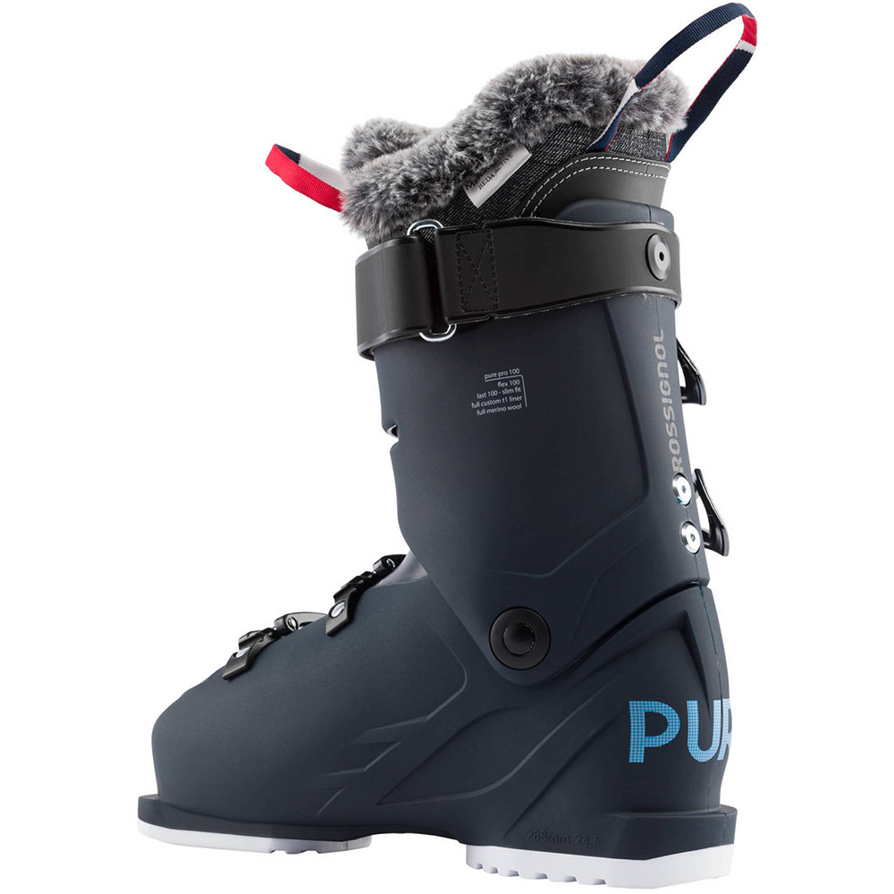 SKISCHUHE PURE PRO 100 BLUE BLACK