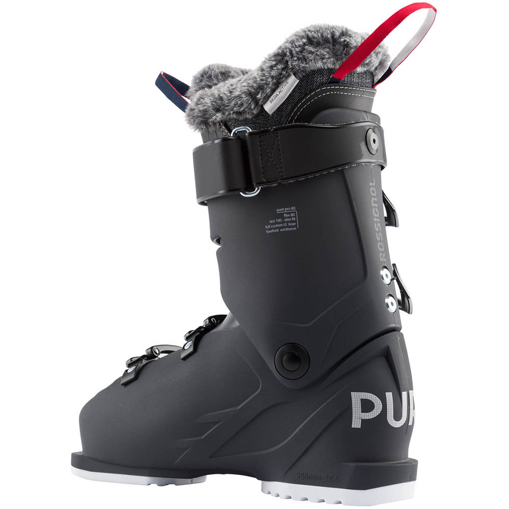 CHAUSSURES DE SKI PURE PRO 80 SOFT BLACK