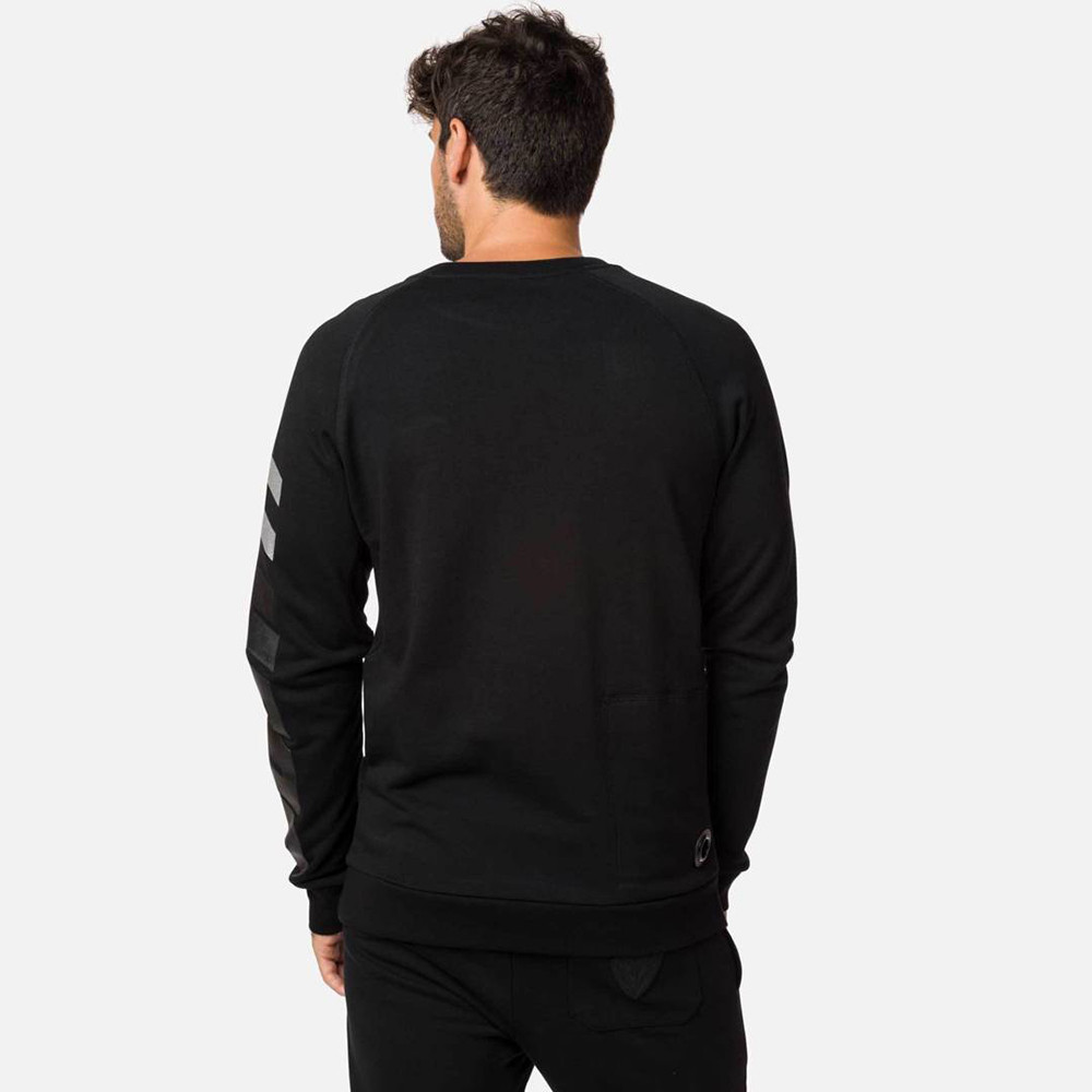 SWEAT HERO CREW BLACK