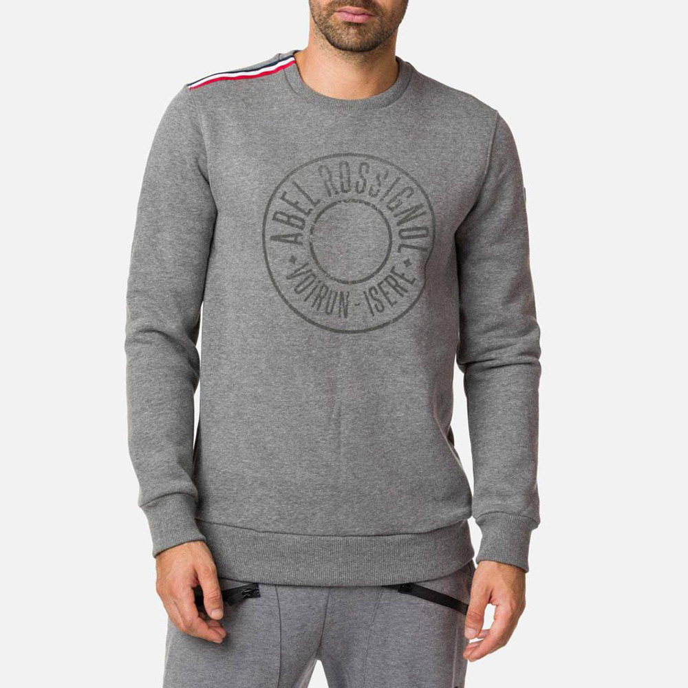 SWEAT BORROME SWEAT HEATHER GREY