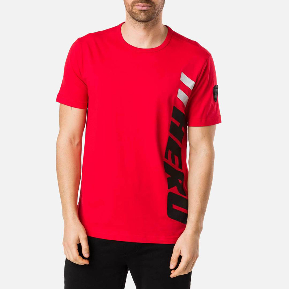 T-SHIRT PATCH TEE RED