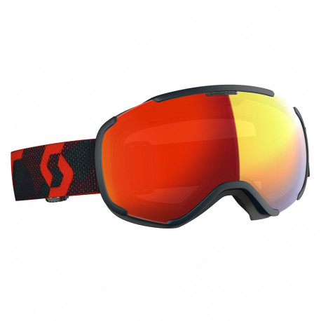 SKIBRILLE FAZE II LS BLUE NIGHTS/RED LIGHT SENSITIVE RED CHROME