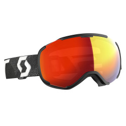 SKIBRILLE FAZE II LS BLACK/WHITE LIGHT SENSITIVE RED CHROME