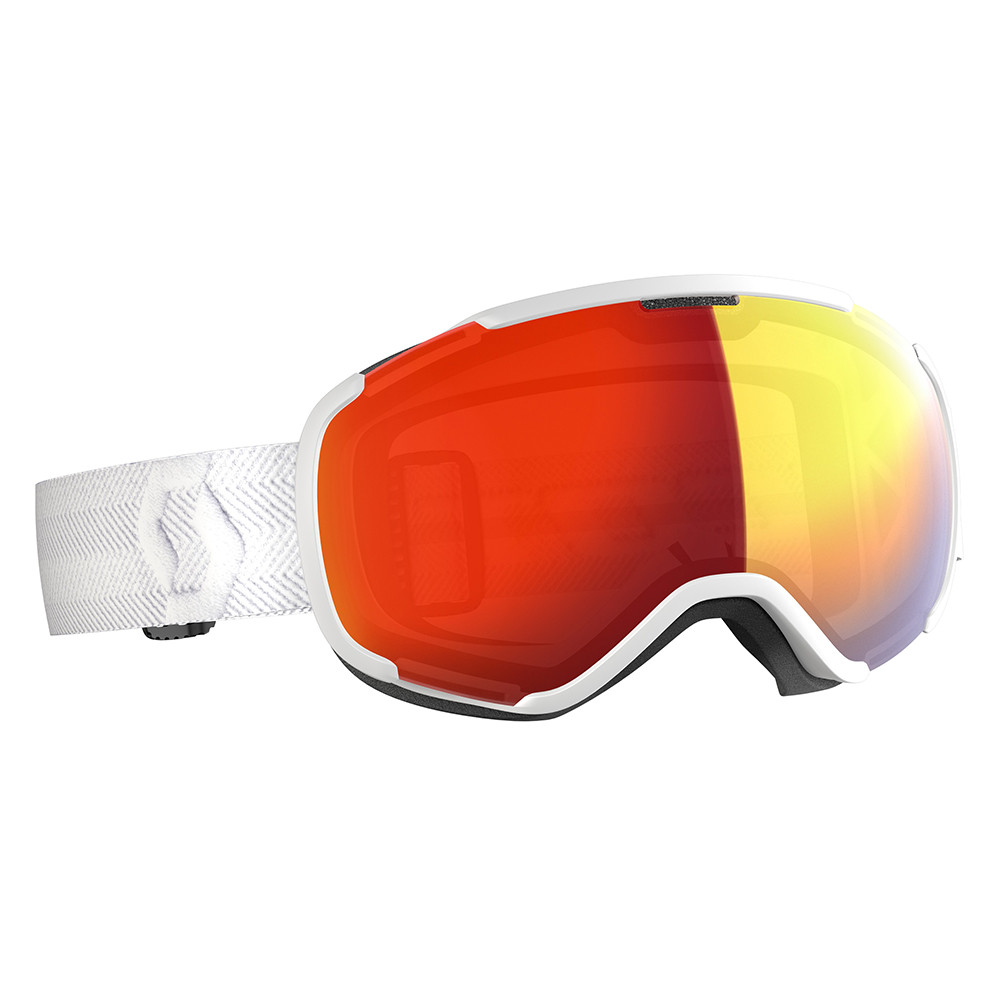 GOGGLE FAZE II LS WHITE LIGHT SENSITIVE RED CHROME