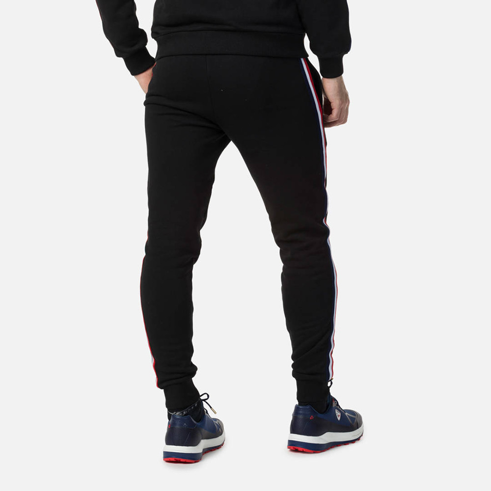 HOSE STRIPES SWEAT PANT BLACK