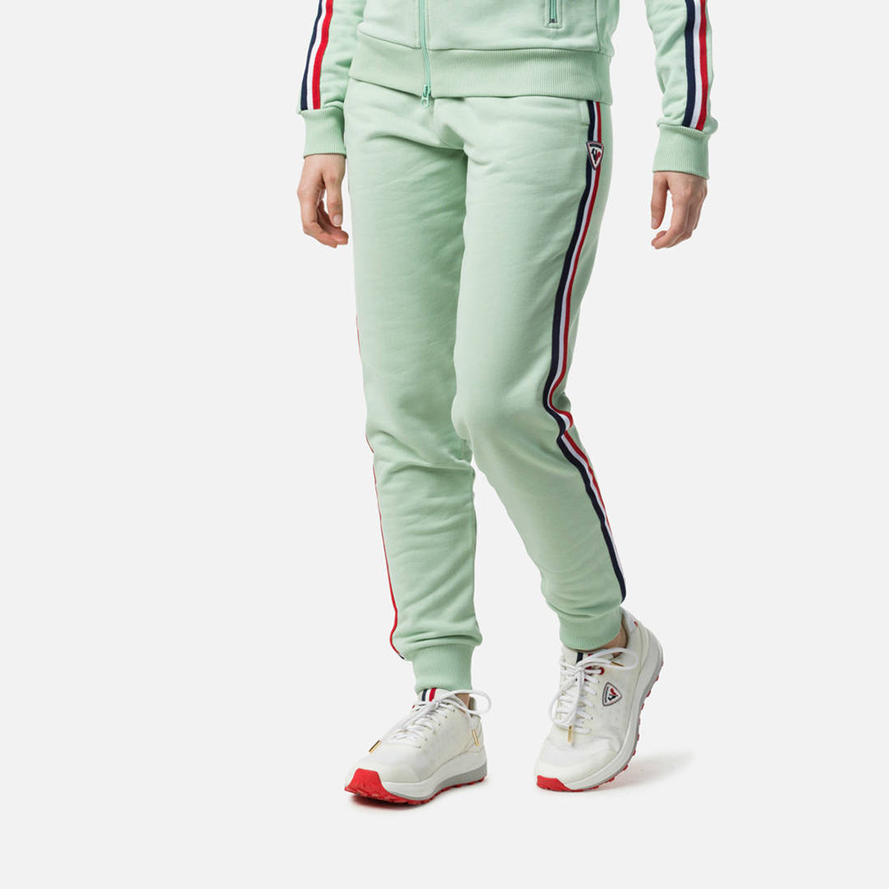 PANT W STRIPES SWEAT MINT