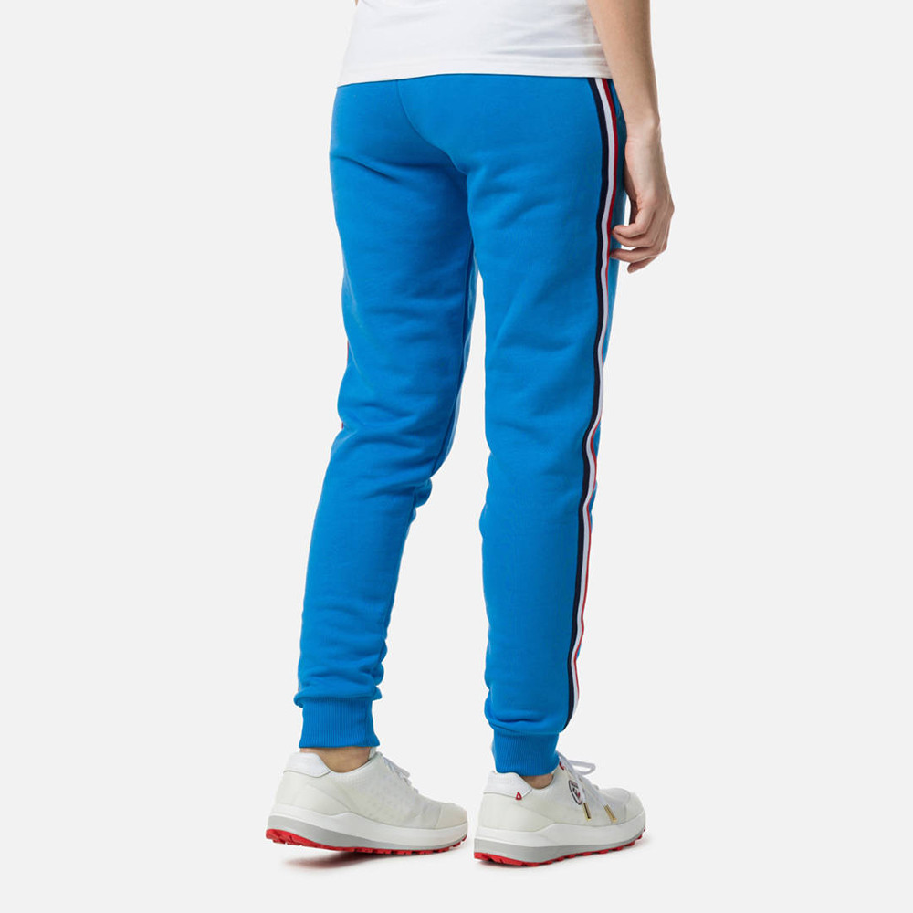 PANT W STRIPES SWEAT ROYAL BLUE