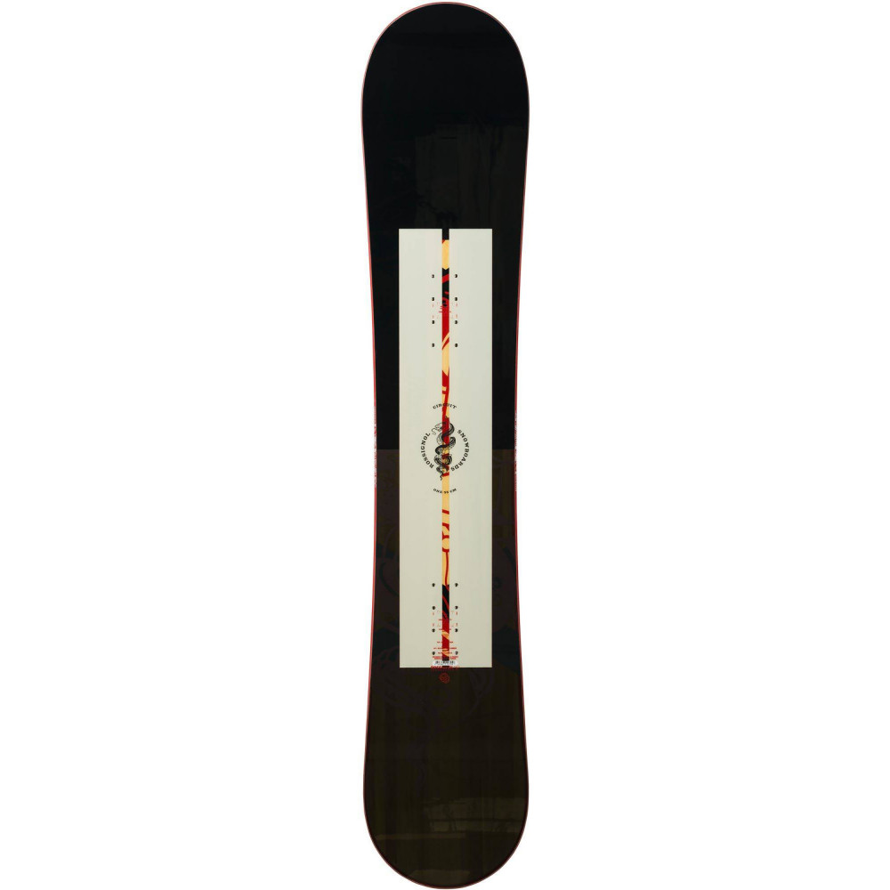 SNOWBOARD CIRCUIT + FIJACIONES BATTLE BLACK/RED M/L (40.5-48)