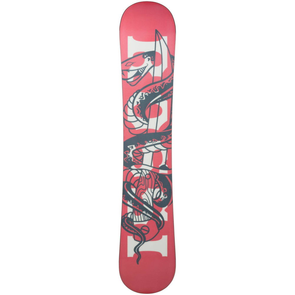 SNOWBOARD CIRCUIT + BINDUNGEN BATTLE BLACK/RED M/L (40.5-48)