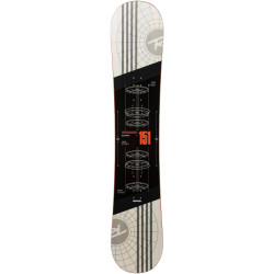 SNOWBOARD DISTRICT + BINDINGS BATTLE BLACK/WHITE M/L (40.5-48)