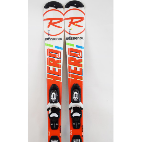 SKI HERO JUNIOR + BINDINGS LOOK KID X 4