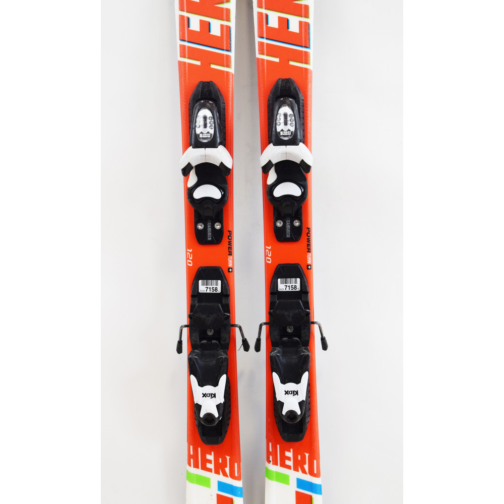 SKI HERO JUNIOR + BINDINGS LOOK KID X 4