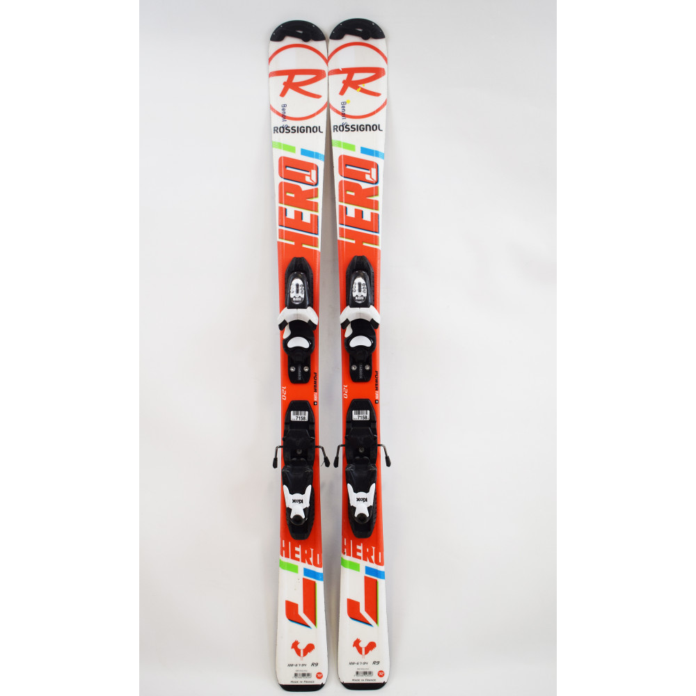 SKI HERO JUNIOR + BINDINGS LOOK KID X 4