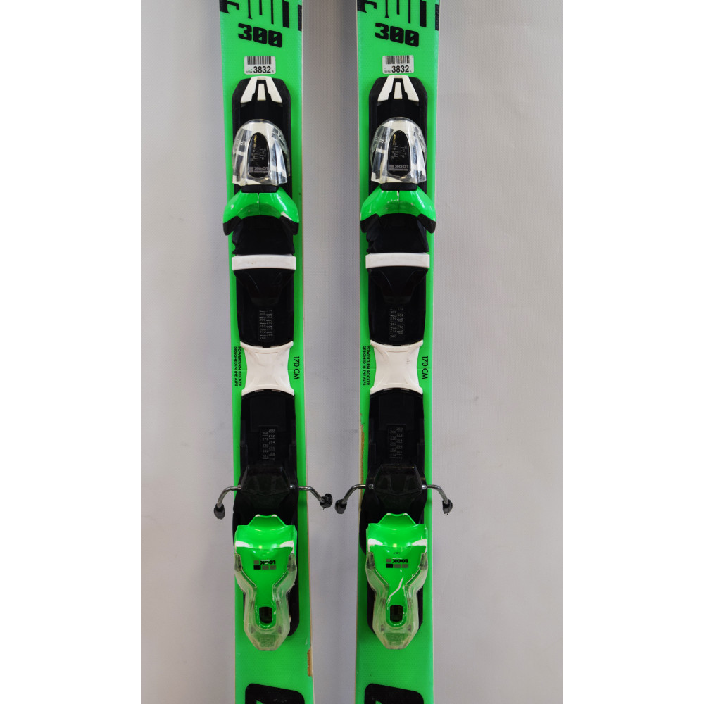 ESQUÍ PURSUIT 300 + FIJACIONES XPRESS 10 B83 BLACK GREEN