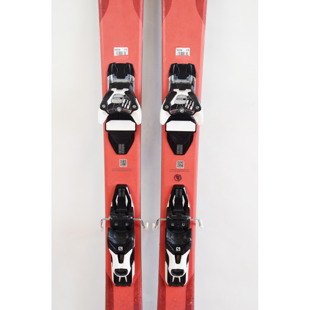 SKI QST MYRIAD 85 + BINDINGS SALOMON WARDEN 11