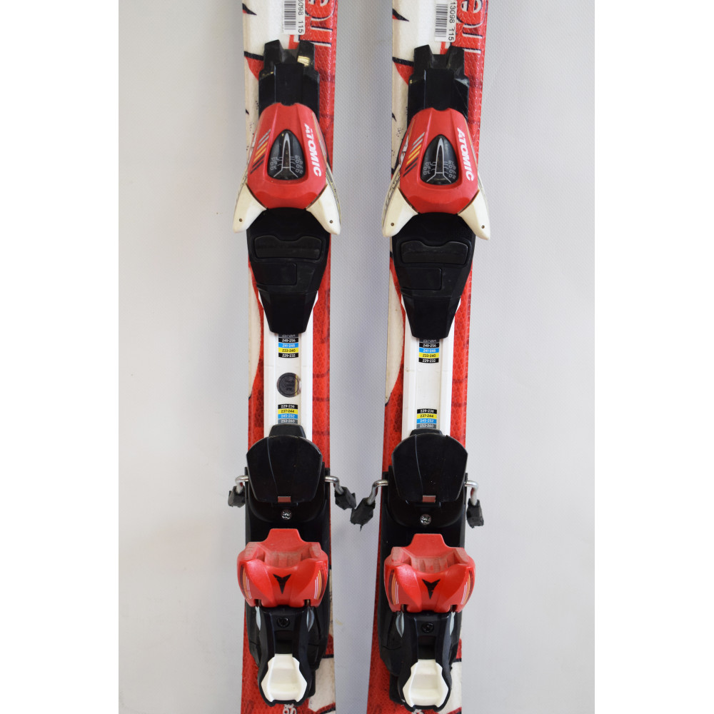 SKI REDSTER EDGE JR + BINDINGS ATOMIC XTE 7