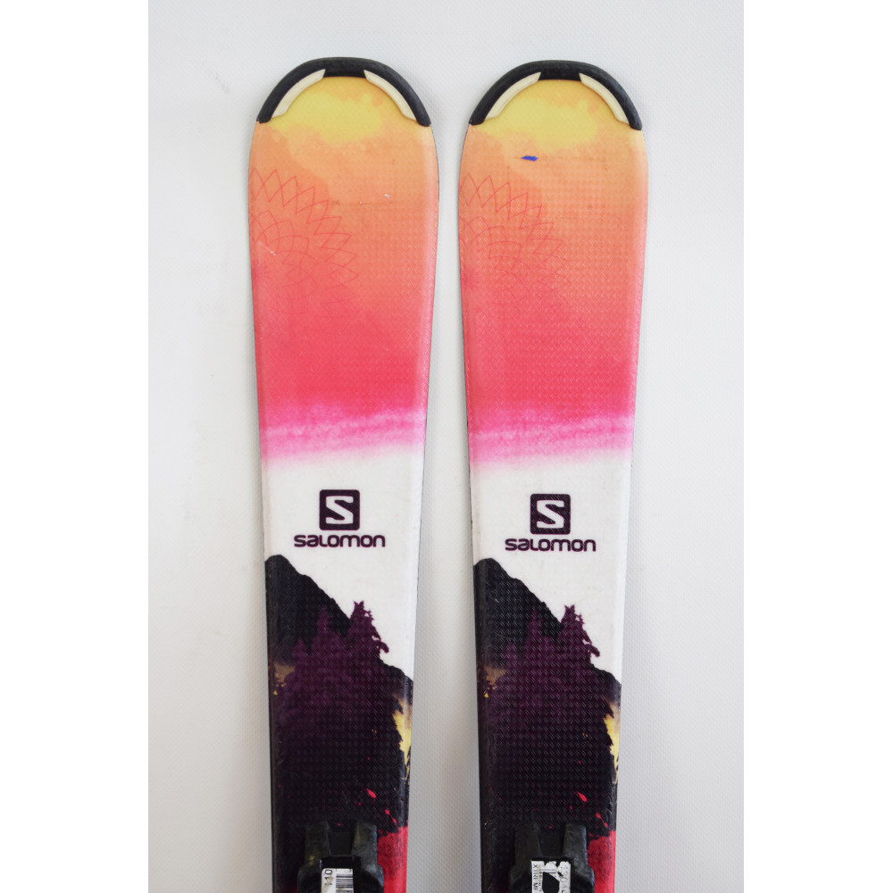 SKI Q-LUX JR + BINDUNGS SALOMON EZYTRACK 4.5