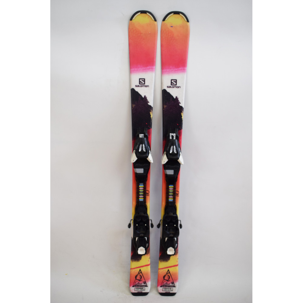 SKI Q-LUX JR + BINDUNGS SALOMON EZYTRACK 4.5