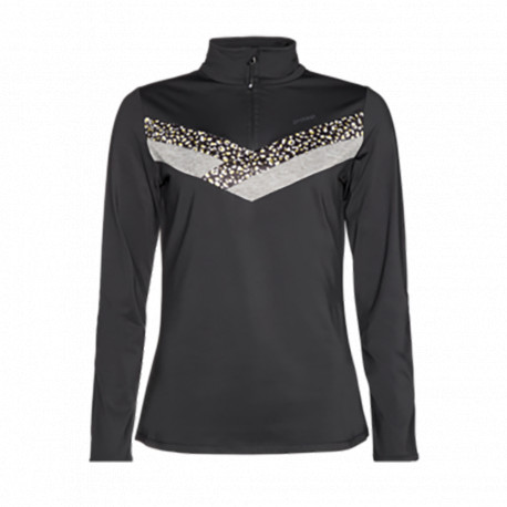 PULLOVER ZAZA 1/4 ZIP TOP EXOTIC