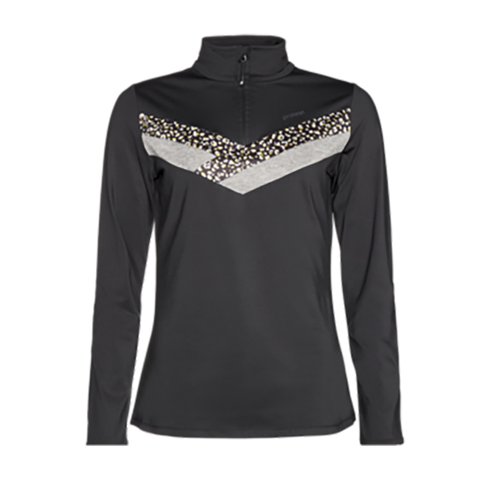 PULL ZAZA 1/4 ZIP TOP EXOTIC