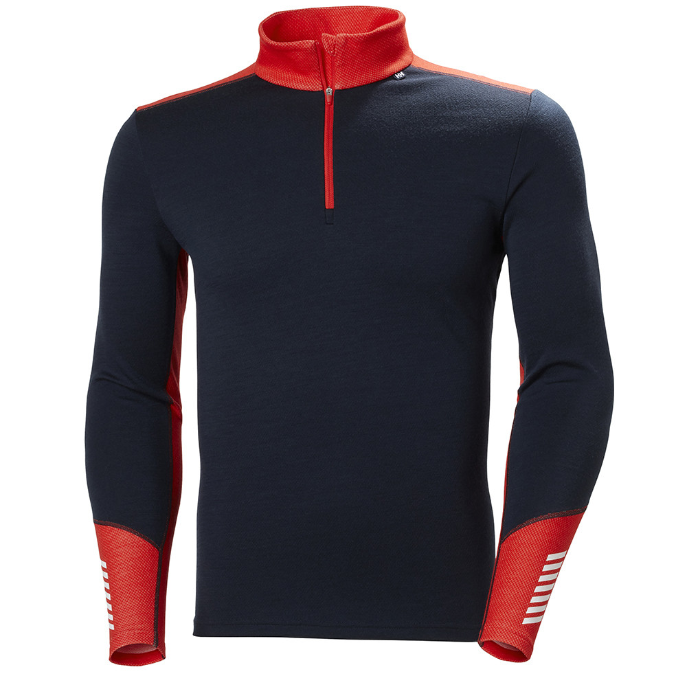 SUETER LIFA MERINO MIDWEIGHT 1/2 ZIP NAVY