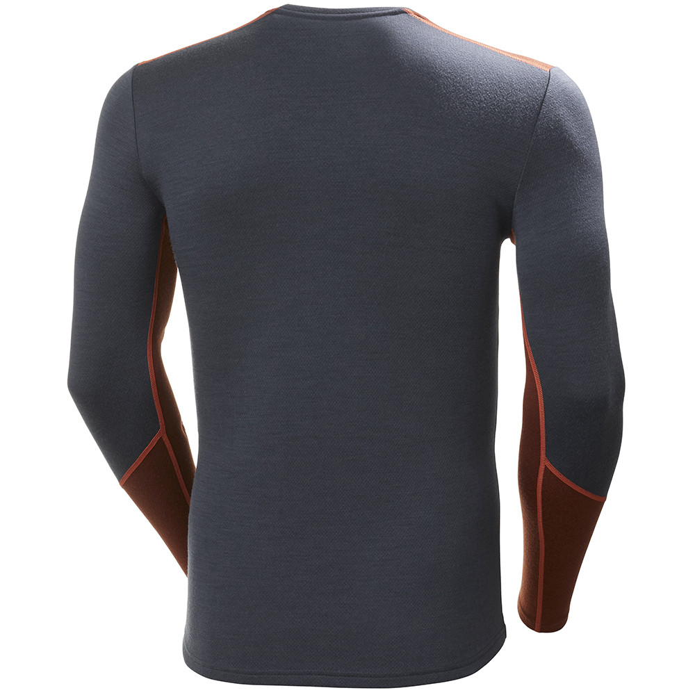 PULL LIFA MERINO MIDWEIGHT CREW SLATE