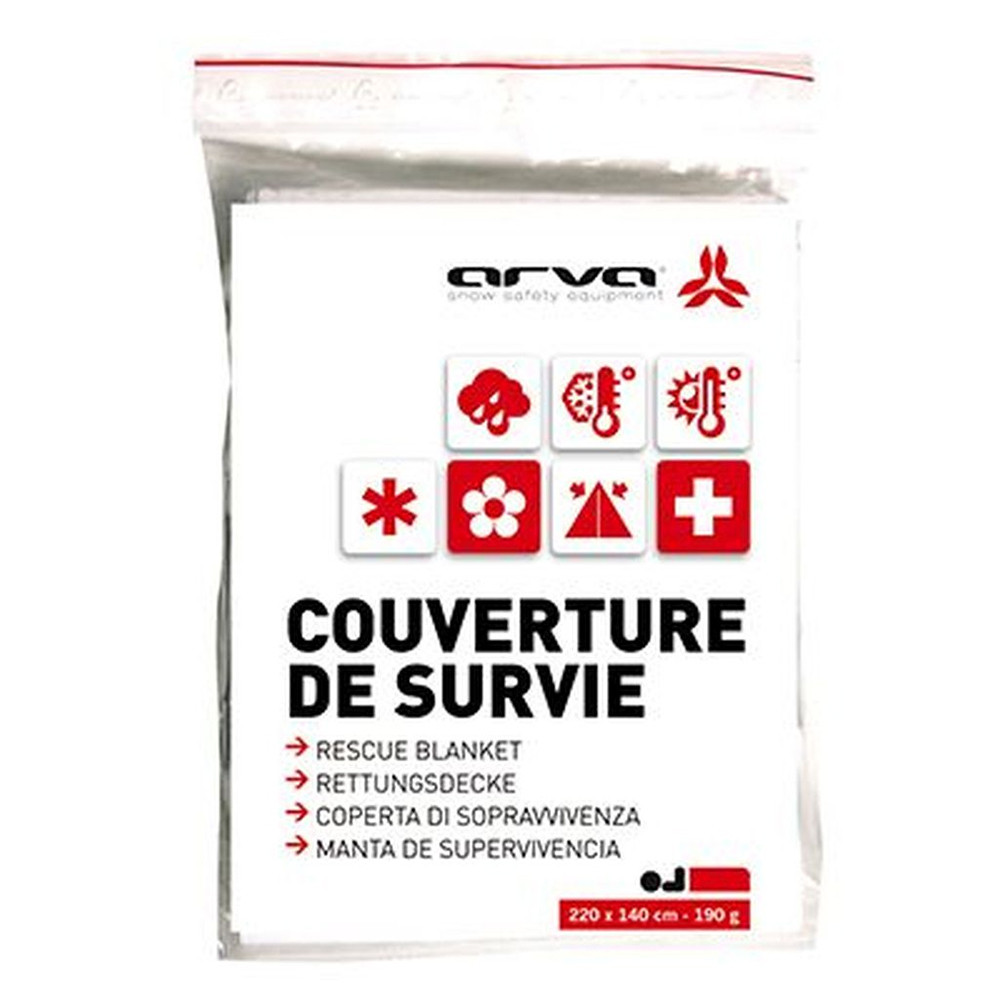 COUVERTURE DE SURVIE ARGENT 190G