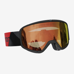 MASCHERA DA SCI FOUR SEVEN BLACK PHOTO RED S1-S3