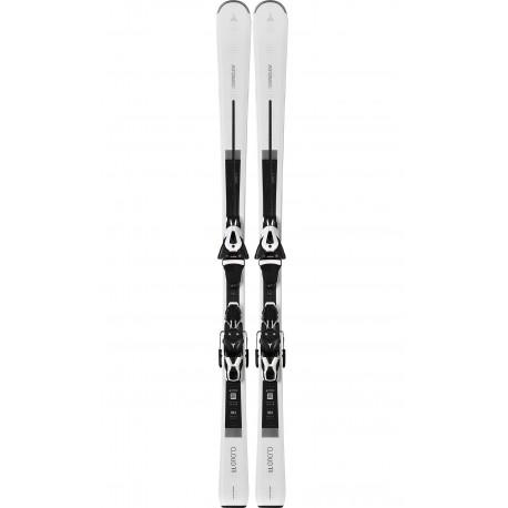 SKI CLOUD 11 + FIXATIONS FT 10 GW WHITE/BLACK SKI CLOUD 11 + FIXATIONS FT 10 GW WHITE/BLACK