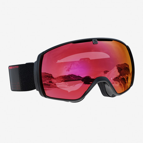 GOGGLE XT ONE BLACK SIGMA POPPY RED