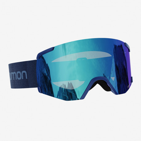 MASCHERA DA SCI S/VIEW BOLD MODERN BLUE MID BLUE S2