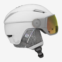 CASCO DE ESQUÍ ICON² VISOR PHOTO WHITE