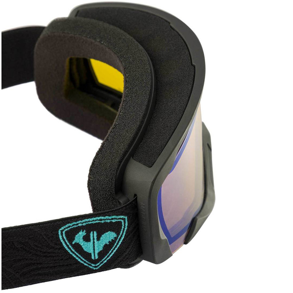 GOGGLE SPIRAL MIROR W BLACK