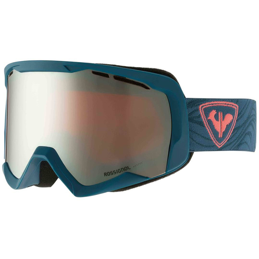 MASQUE DE SKI SPIRAL MIROR W BLUE