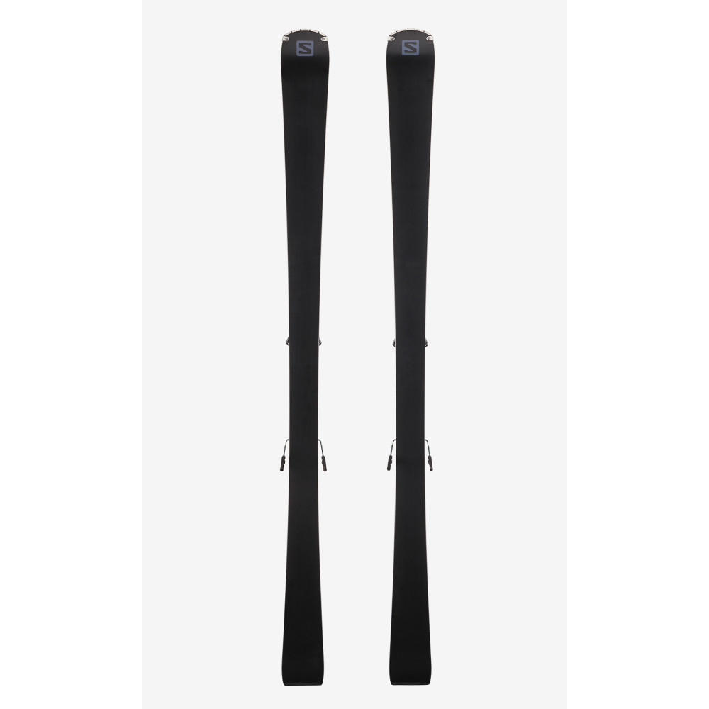 SKI S/MAX  W 10 + FIXATIONS M11 GW BLACK/GREY L80