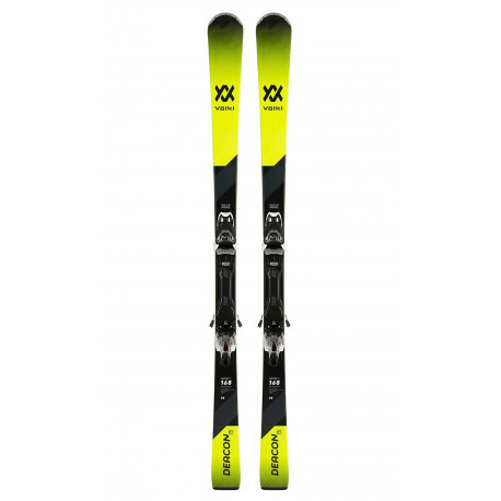 SKI DEACON 75 + VMOTION 10 GW BLACK/WHITE