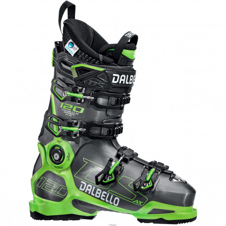 CHAUSSURES DE SKI DS AX 120 GW MS ANTHRACITE/GREEN