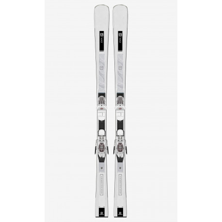 SKI S/MAX W6 + FIXATIONS M10 GW WHITE L80