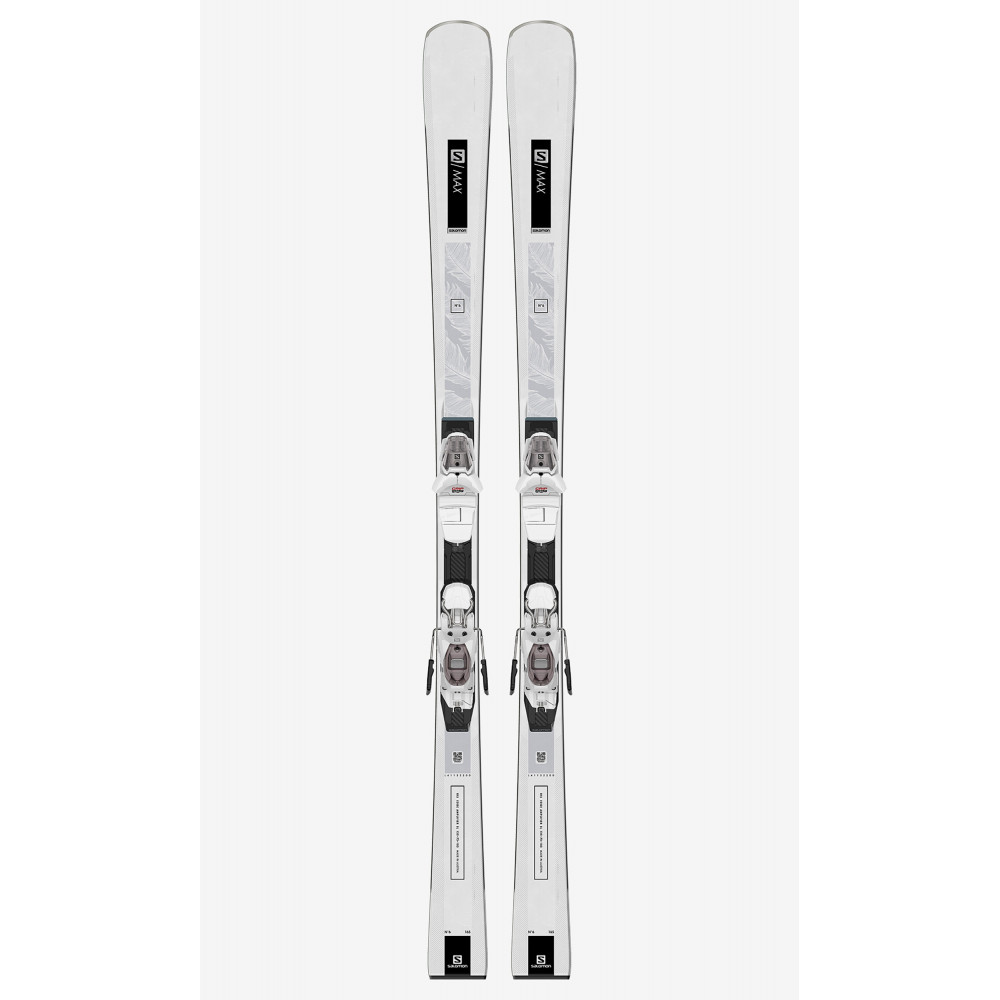 SKI S/MAX W6 + FIXATIONS M10 GW WHITE L80