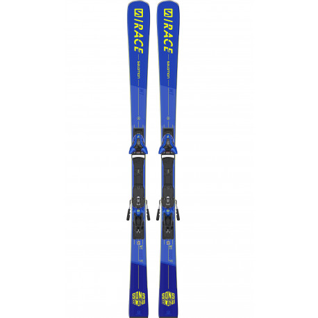 SKI S/RACE MT + BINDUNGEN Z12 GW BLUE F80