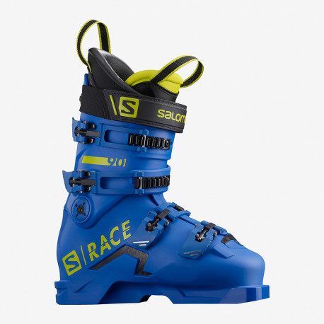 SKISCHUHE S/RACE 90 RACE BLUE/ACID GREEN SKISCHUHE S/RACE 90 RACE BLUE/ACID GREEN