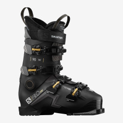 SKI BOOTS S/PRO HV 90 W BLACK/BELLUGA/GOLDEN GLAW