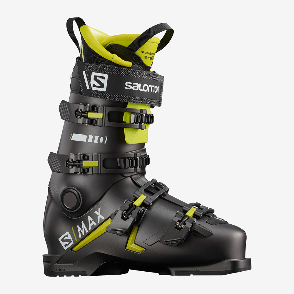 SCARPONI DA SCI S/MAX 110 BELLUGA/ACID GREEN/WHITE